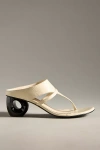 Alohas Dystaria T-strap Heels In White