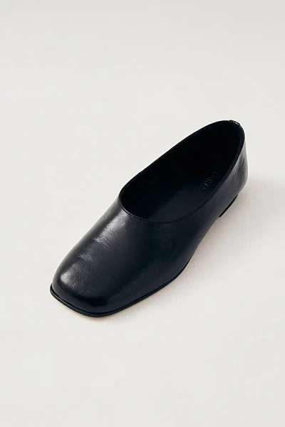 Alohas Edie Leather Ballet Flat In Black, Women's At Urban Outfitters