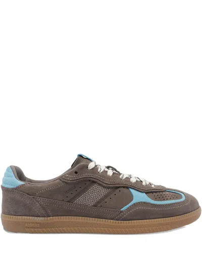 Alohas Embossed-logo Sneakers In Black