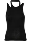 Alohas Eos Regular Black Tank In Black
