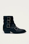 Alohas Eras Leather Ankle Boot In Black, Women's At Urban Outfitters