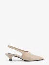 Alohas Eros 45 Glossed Leather Slingback Pumps