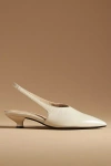 Alohas Eros Cream Leather Mules Shoes In Neutral
