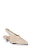 Alohas Eros Cream Leather Mules Shoes In Neutral