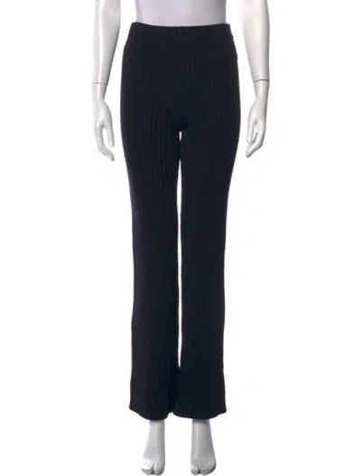 Pre-owned Alohas Flared Pants In Black