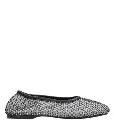 Alohas Flat Shoes Black In Gray