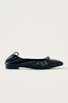 Alohas Freya Leather Ballet Flat In Black, Women's At Urban Outfitters