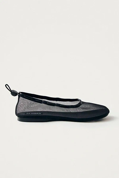 Alohas Woman Ballet Flats Black Size 7.5 Textile Fibers