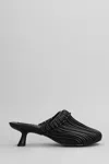 Alohas Gleea Slipper-mule In Black