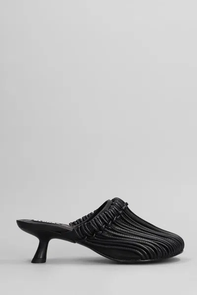 Alohas Gleea Slipper-mule In Black