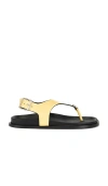 Alohas Harbor Onix Sandals In Yellow