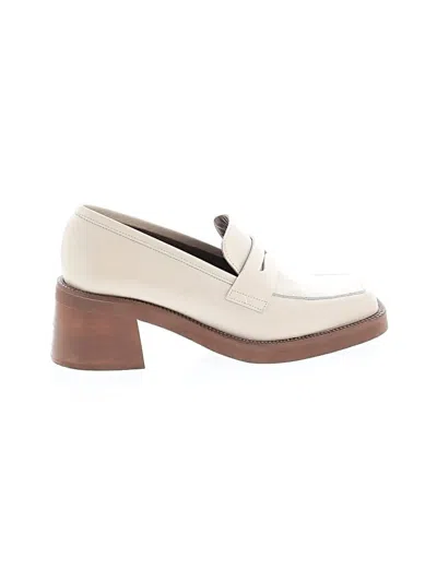 Pre-owned Alohas Heels In Ivory