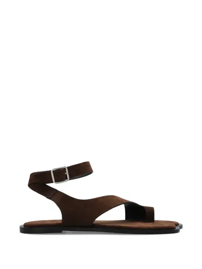 Alohas Honu Buckle-strap Sandals In Brown