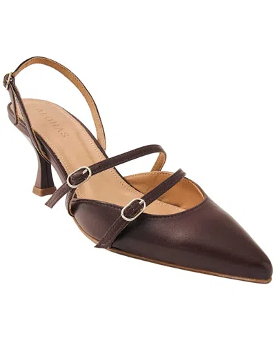 Alohas Joelle Lambskin Pump In Brown