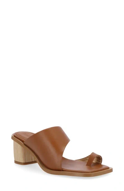 Alohas Josie Slide Sandal In Brown