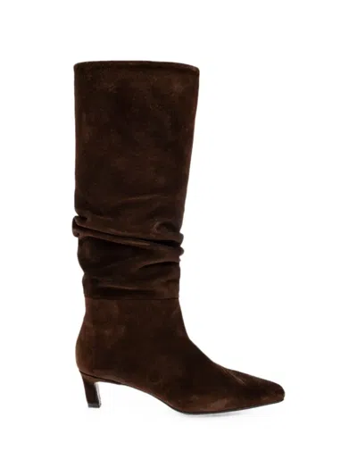 Alohas Flat Ankle Boot Woman Color Brown In Multi