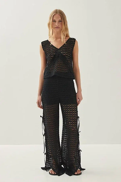 Alohas Kioko Knit Top In Black, Women's At Urban Outfitters