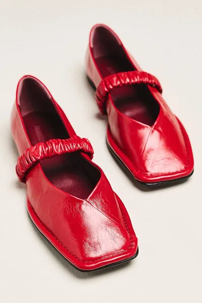Alohas Lautan Scrunch Ballet Flats In Multi