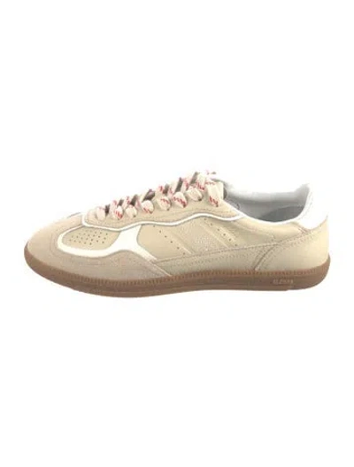 Pre-owned Alohas Leather Athletic Sneakers In Gold