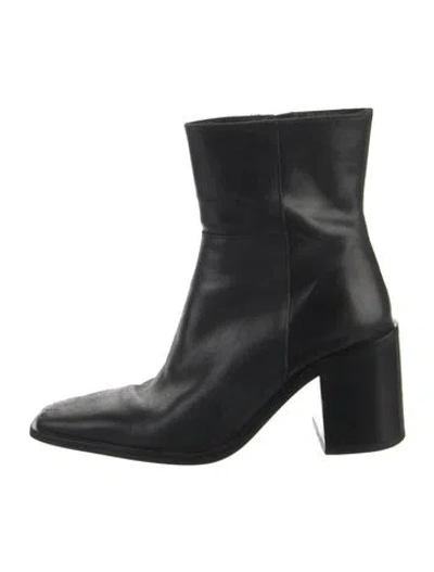 Pre-owned Alohas Leather Boots In Black