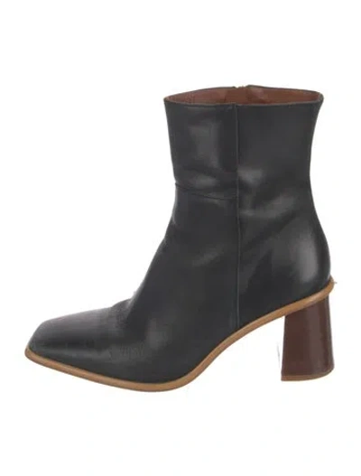 Pre-owned Alohas Leather Boots In Black