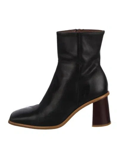 Pre-owned Alohas Leather Boots In Black