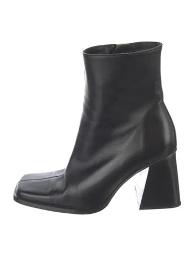 Pre-owned Alohas Leather Boots In Black