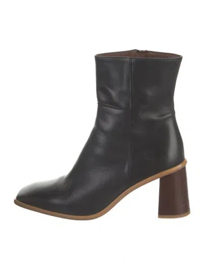 Pre-owned Alohas Leather Boots In Black