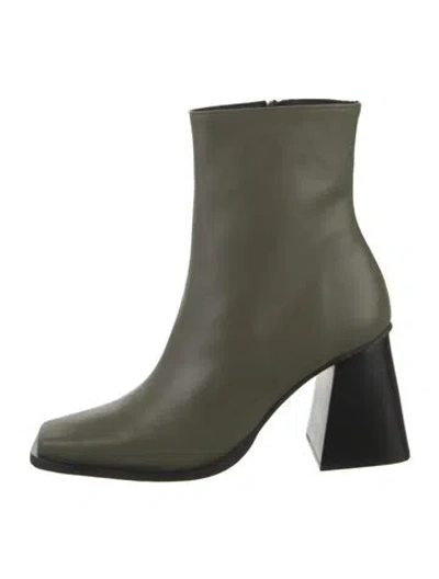 Pre-owned Alohas Leather Boots In Green