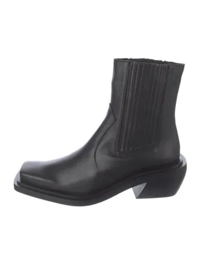 Pre-owned Alohas Leather Chelsea Boots In Black