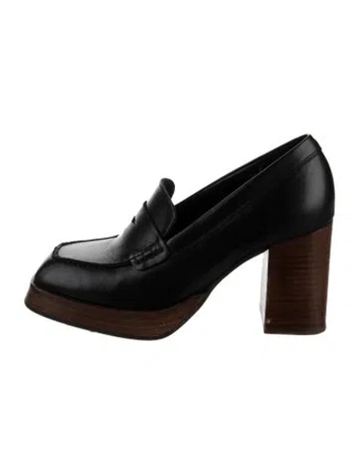 Pre-owned Alohas Leather Pumps In Black