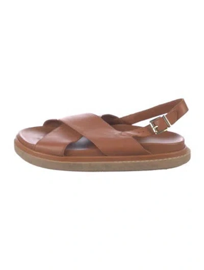 Pre-owned Alohas Leather Sandals