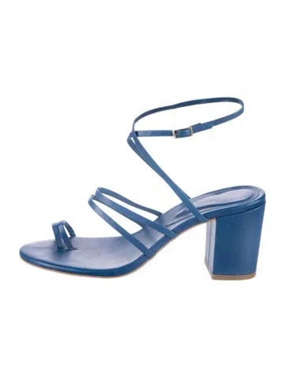 Pre-owned Alohas Leather Sandals In Blue