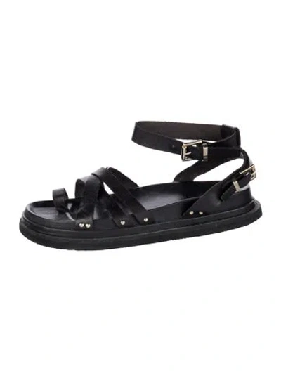 Pre-owned Alohas Leather Sandals In Blue
