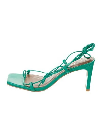Pre-owned Alohas Leather Sandals In Green