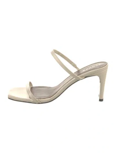 Pre-owned Alohas Leather Sandals In Neutrals
