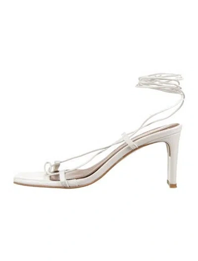 Pre-owned Alohas Leather Sandals In Neutrals