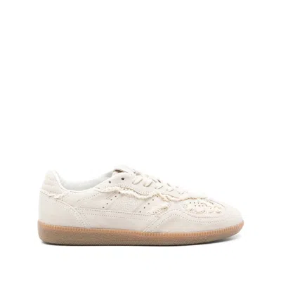 Alohas Leather Sneakers In White