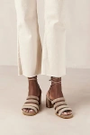 Alohas Letizia Shades Suede Sandal In Beige, Women's At Urban Outfitters