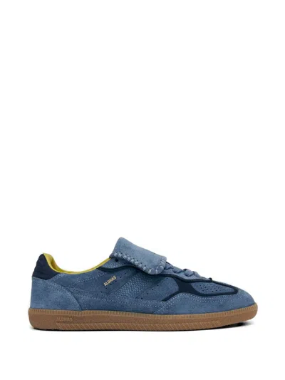 Alohas Long-tongue Suede Sneakers In Blue