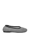 Alohas Mesh Upper Ballerinas With Shimmering Embellishments
