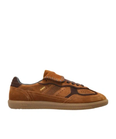 Alohas Low-top Lace-up Casual Sneakers In Brown