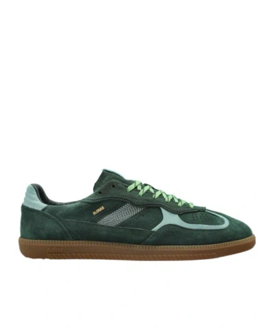 Alohas Low-top Lace-up Casual Sneakers In Green