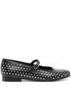 Alohas Lucien Studded Leather Ballet Flats