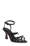 Alohas Woman Toe Strap Sandals Black Size 10 Soft Leather In Black