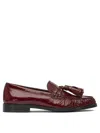 Alohas Marietta Leather Loafers In Multi