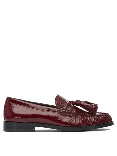 Alohas Marietta Onix Black Leather Loafers