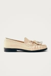 Alohas Marietta Onix Leather Loafer In Cream, Women's At Urban Outfitters