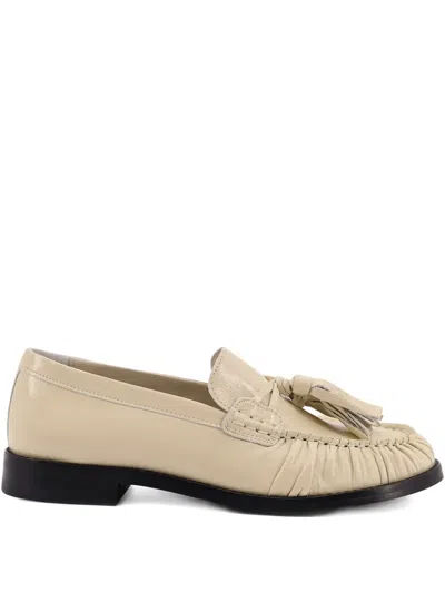 Alohas Marietta Tassel Loafers In Neutral