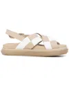 Alohas Marshmallow Leather Sandal In Neutral